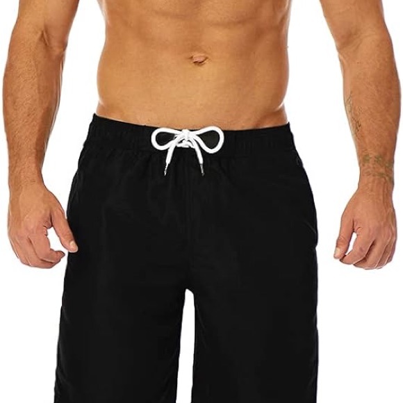 Kailua Surf Men’s Black Swim Trunk, Size 3X - Picture 5 of 11